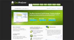 Desktop Screenshot of geoanalyser.com